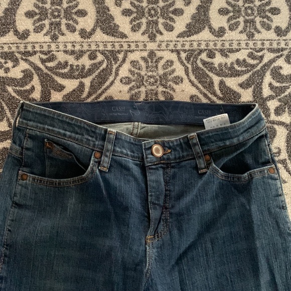 Wrangler CASH No gap waistband Boot Cut Jeans size 7/8 x 32 - Picture 4 of 4